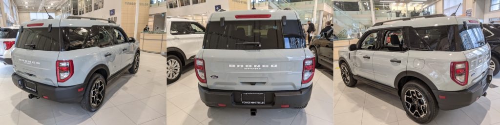 2021 Ford Bronco Sport Rear in Toronto